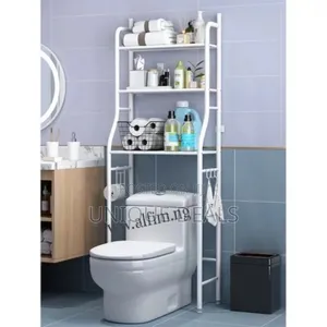 3 Tier Bathroom Toilet Rack Multipurpose Shelf Storage Organizer