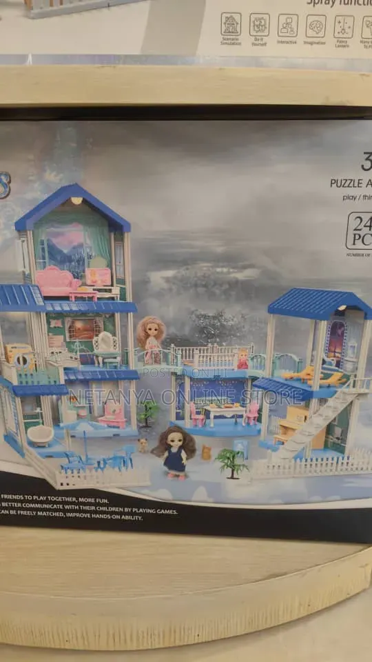 Story Doll House Play Set