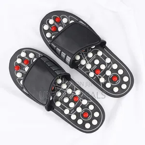 1pair Massage Slippers Therapeutic Acupuncture Massage Ball