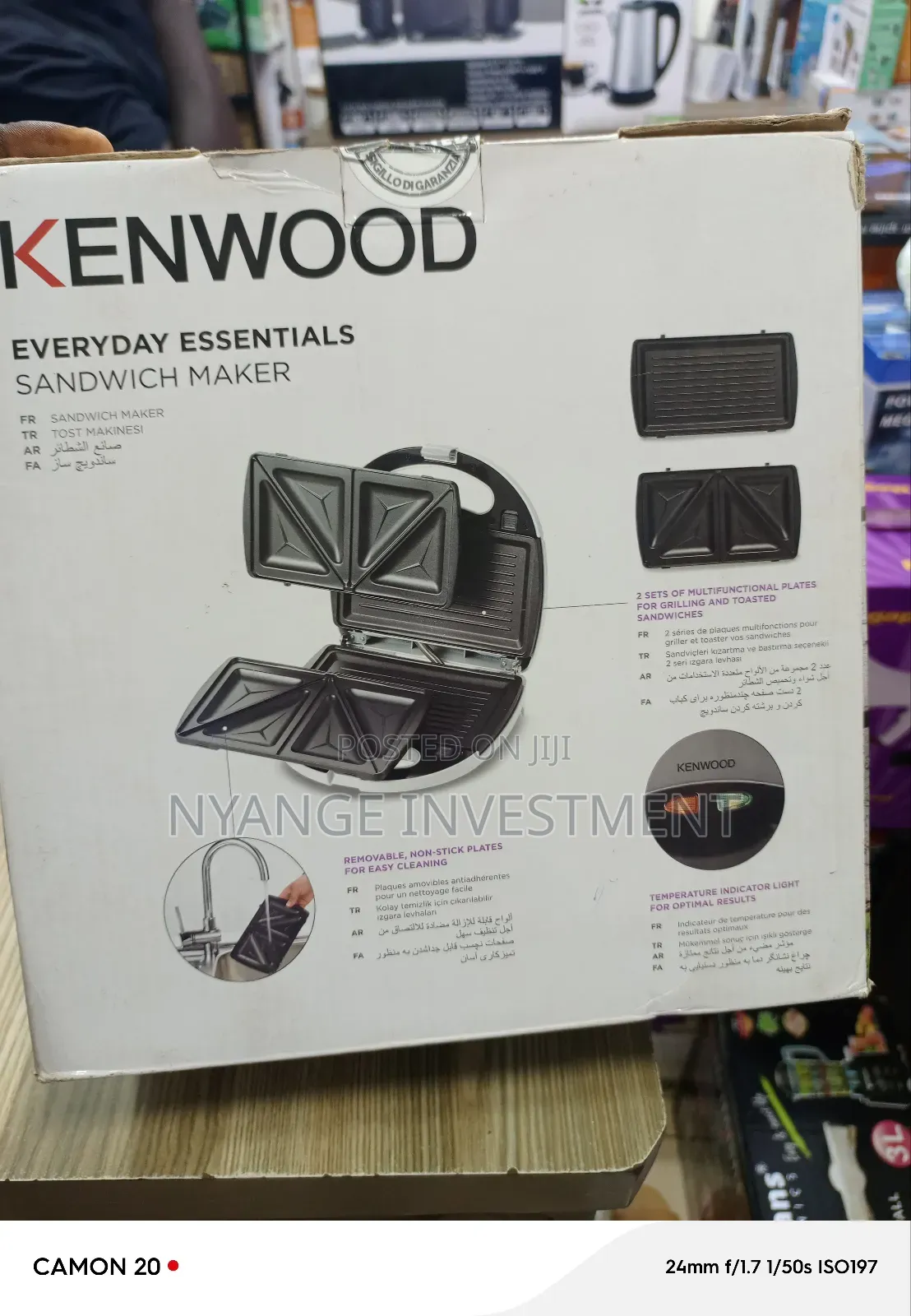 3in1 Kenwood Sandwich Maker