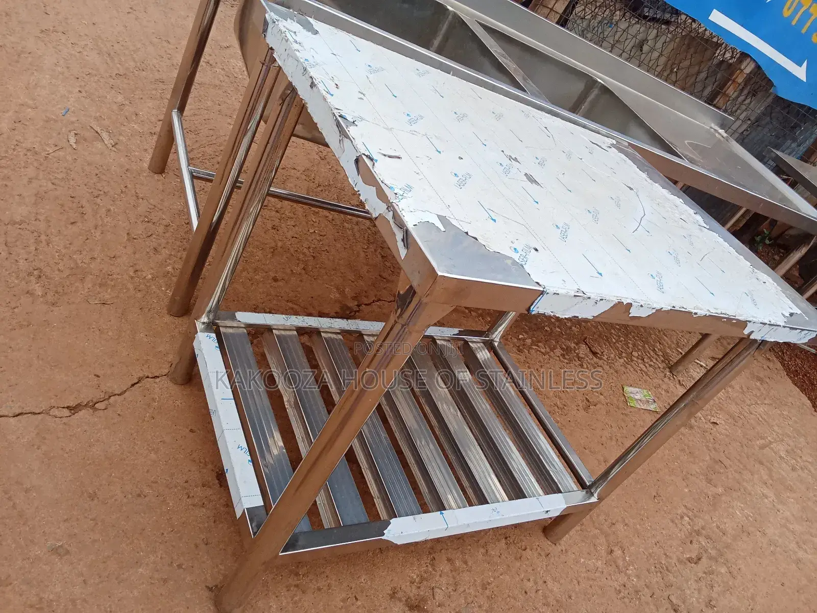 Stainless Steel Restaurant Working Table
