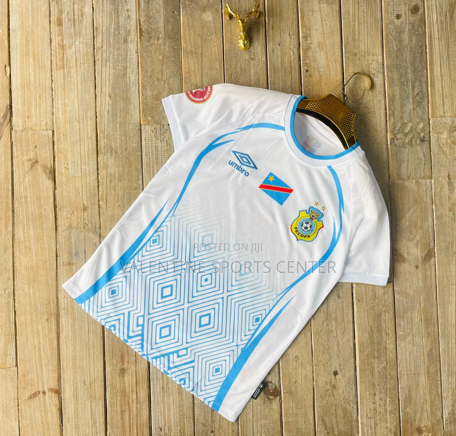 Toba More Stocks DRC Jersey Original Material
