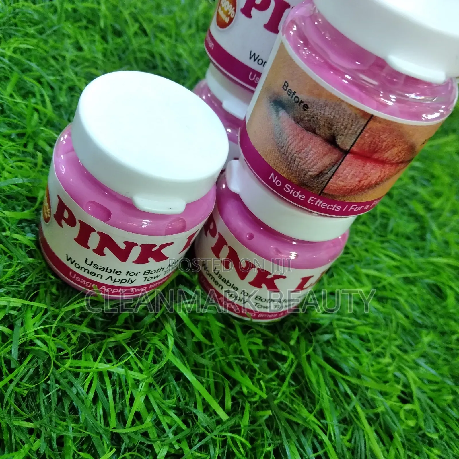Pink Lips Cream Balm for Dry Dark Lips