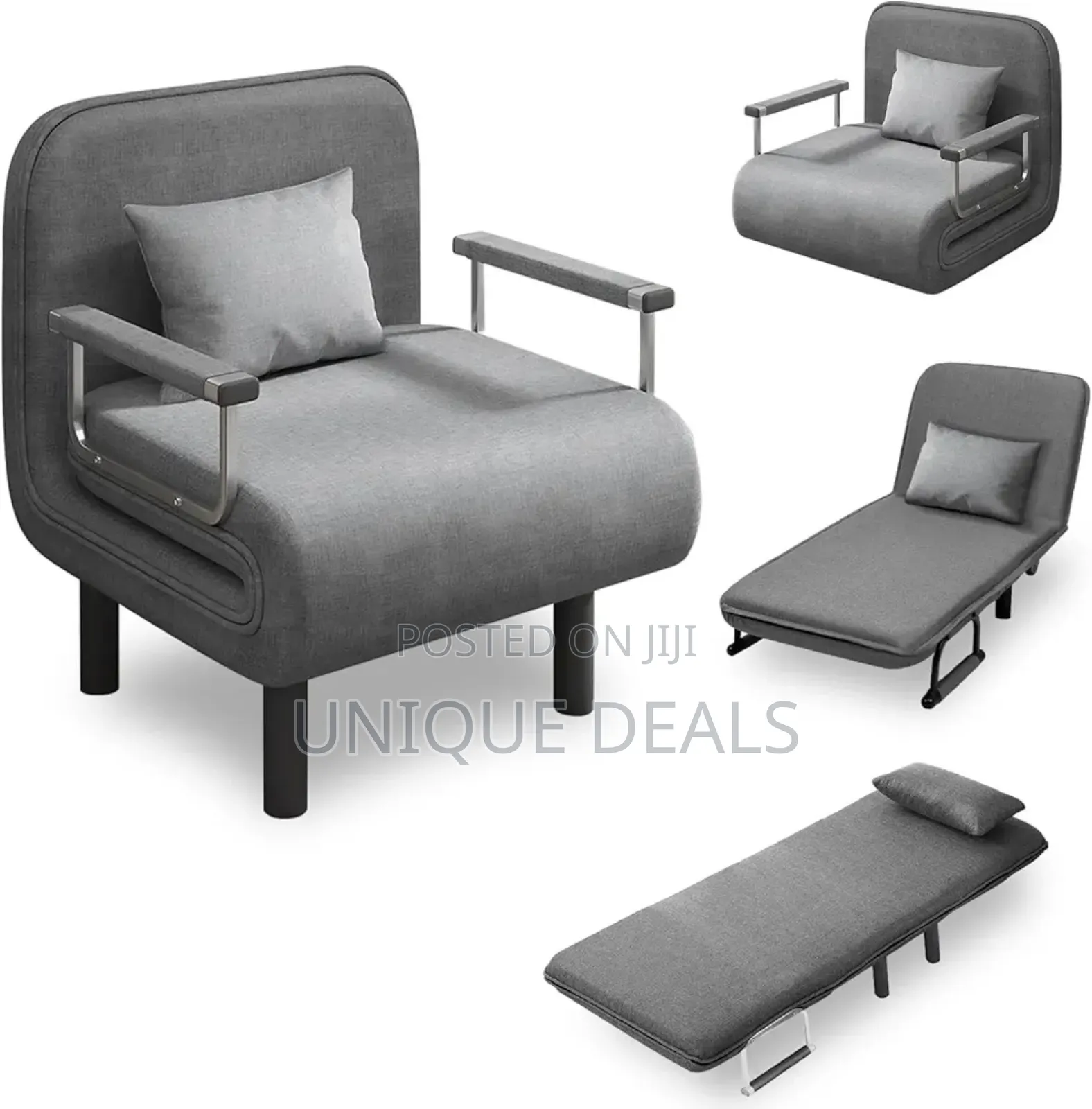 Convertible Sleeper Chair Bed, 4-in-1 Folding Sofa Bed