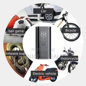 Portable Tire Inflator 3900mah Rechargeable Abs Air Compressor Pump