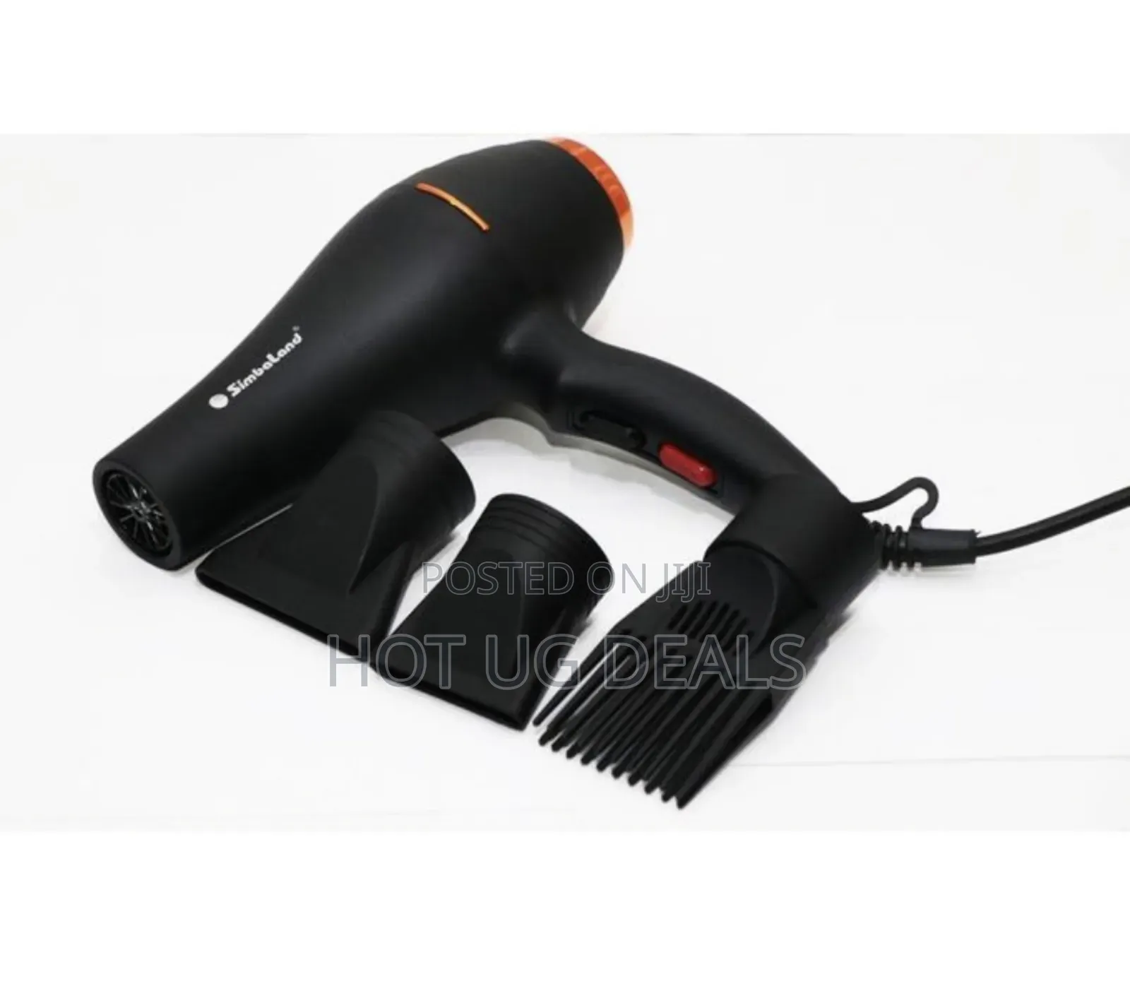Simbaland Hd X8 Hair Dryer - Black