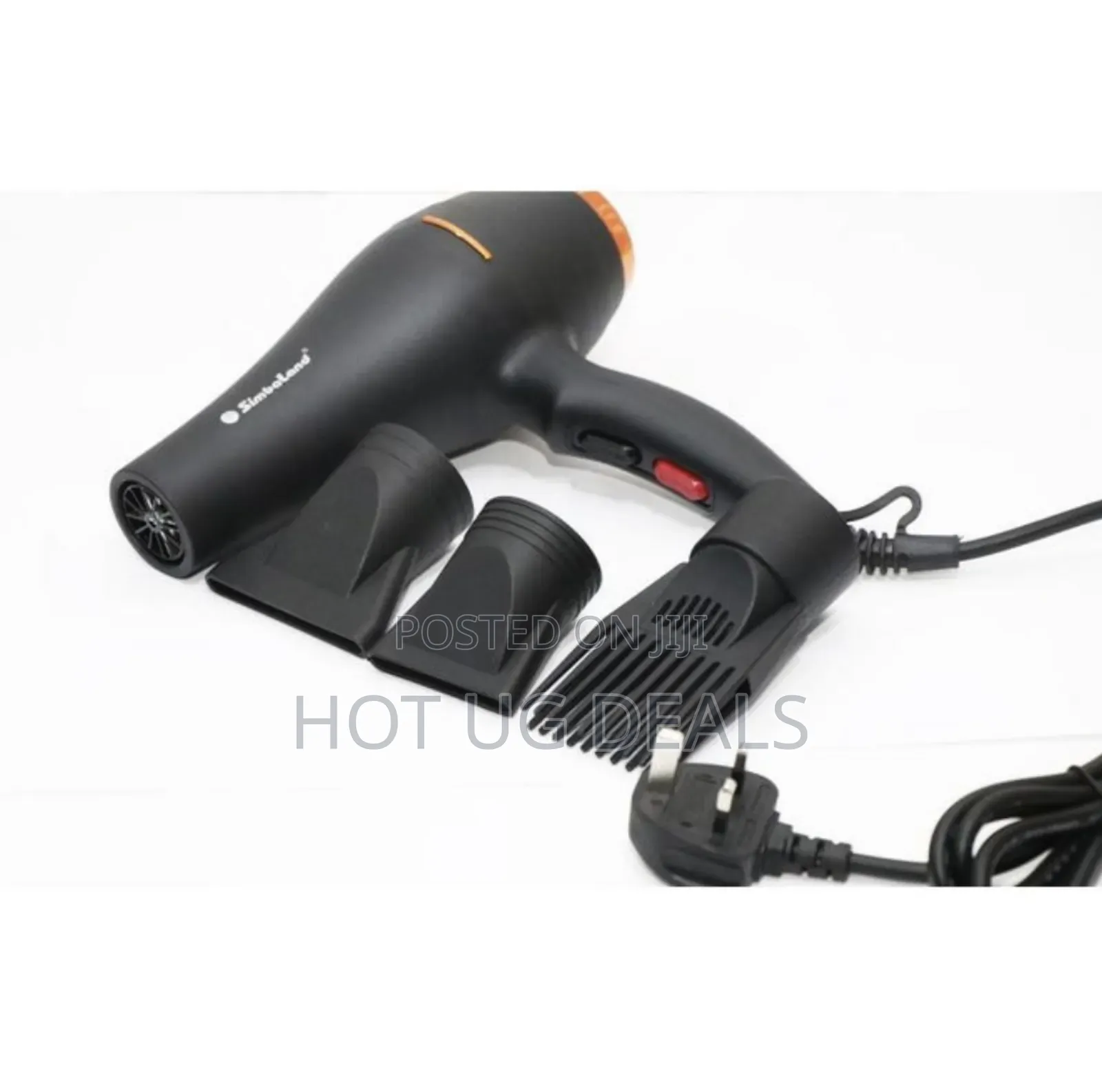 Simbaland Hd X8 Hair Dryer - Black