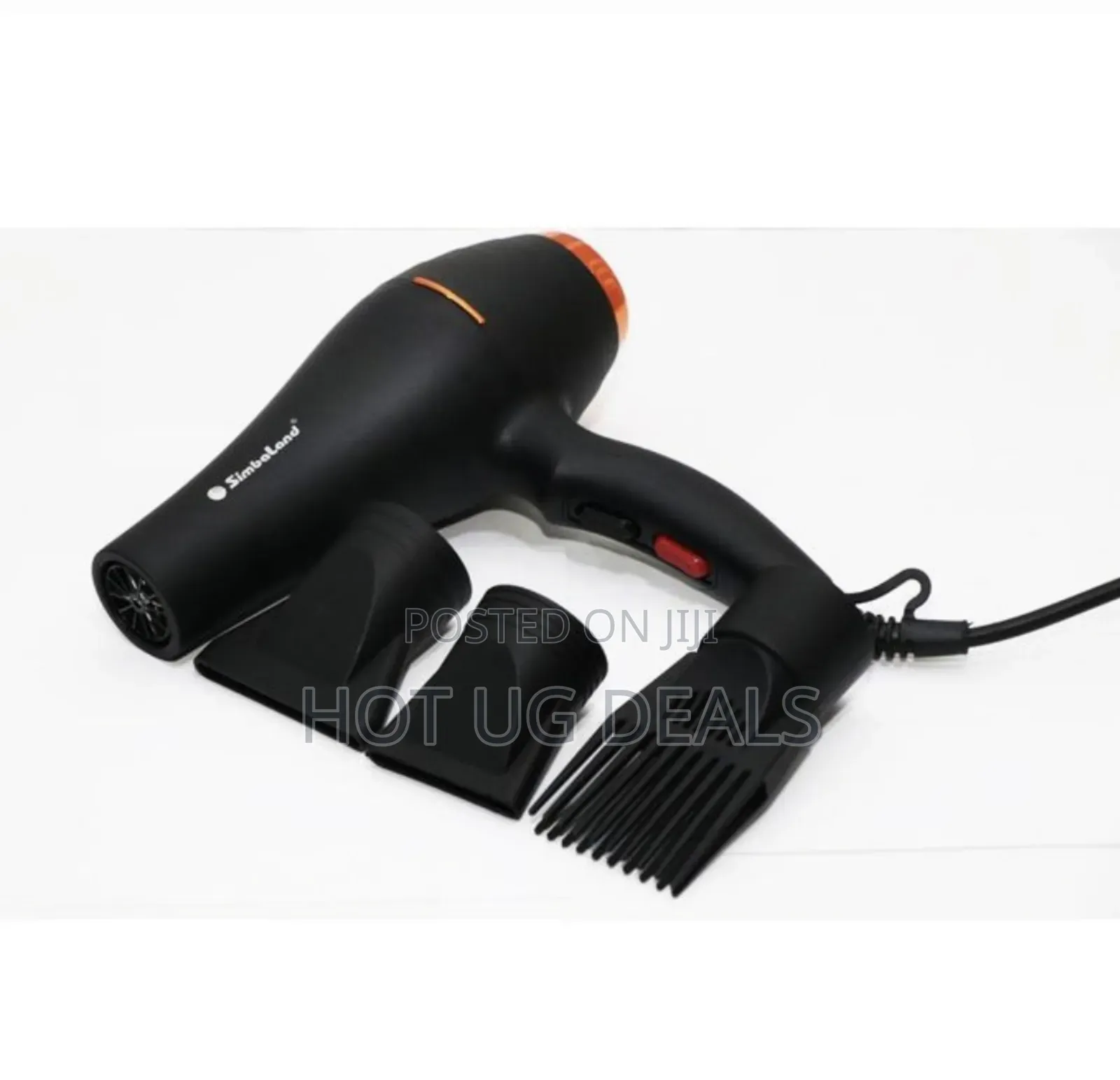 Simbaland Hd X8 Hair Dryer - Black