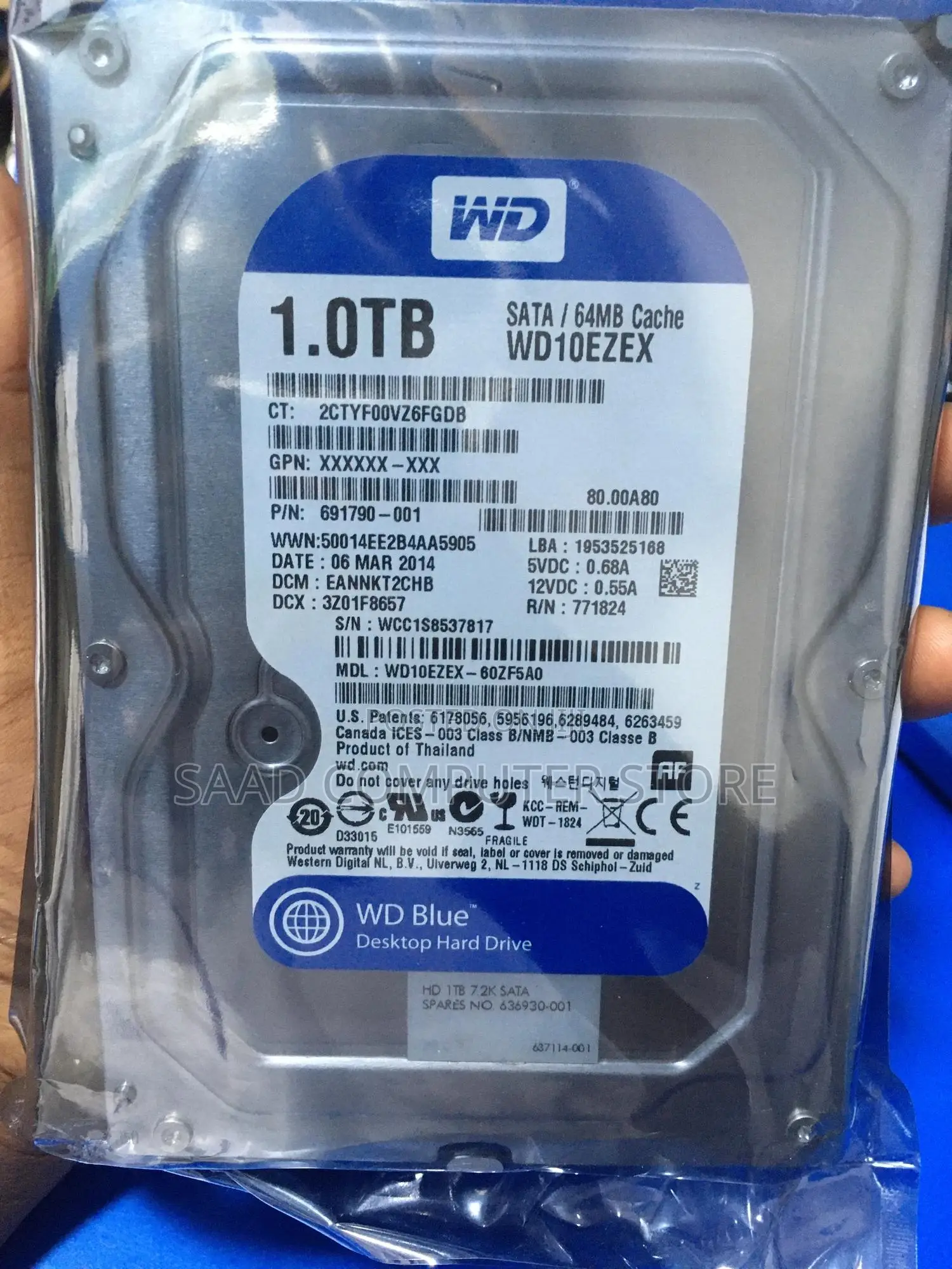 1tb Survillence Hard Disk