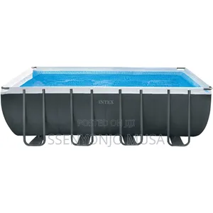 Intex Ultra XTR 24x12ft Above Ground Pool Set With Sand Filter Pump