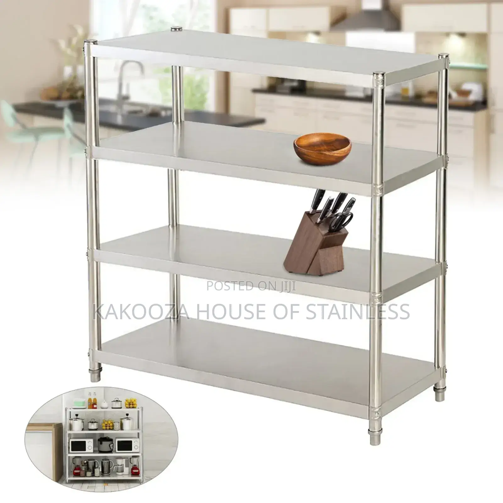Stainless Commercial Rack