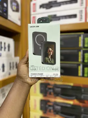 Green Lion Power Frame 5000mah Power Bank With a Back Display