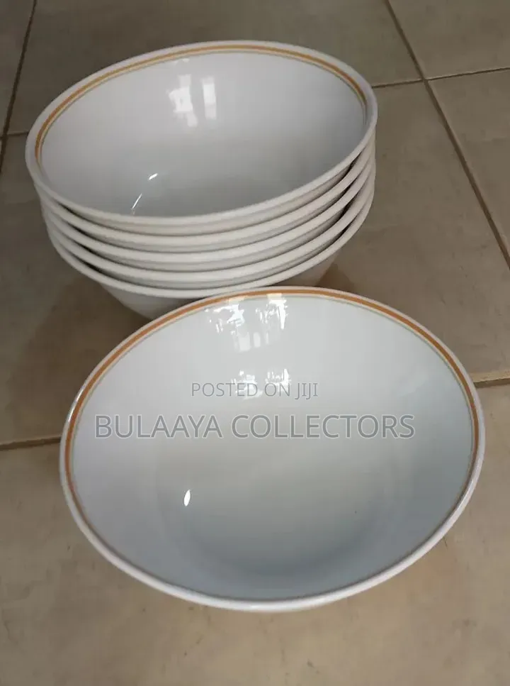 Japanese Vintage Corelle Serving Bowls in the "Indian Summer" Pattern.