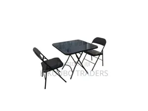 Foldable Table and Chairs Set