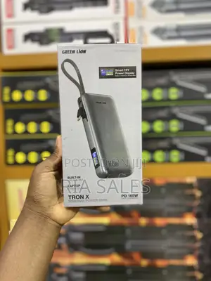 Green Lion Tron X 20000mah Power Bank With 165w Power Delivery