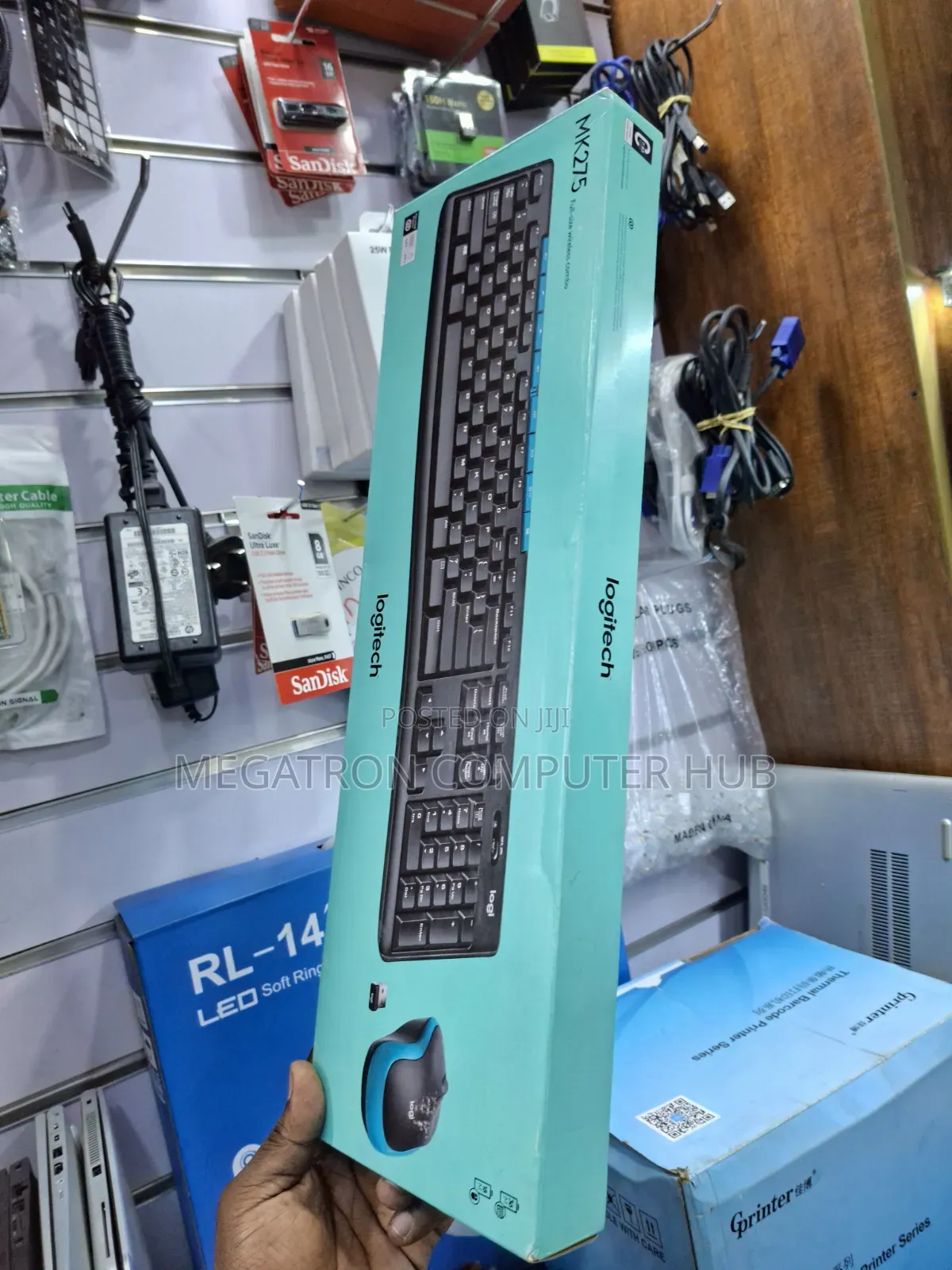 Logitech Mk275 Wireless Keyboard and Mouse Combo Original