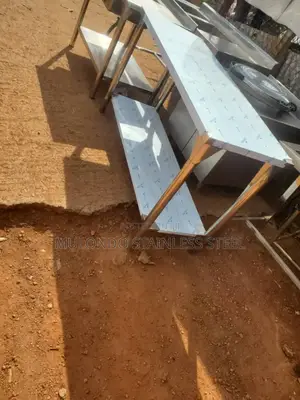 Stainless Steel Working Table Double