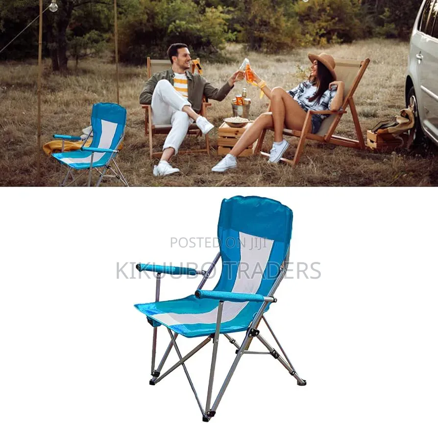 Portable Camping Chair, Strong Iron Structure Folding Chair