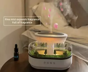 Rain Cloud Aroma Diffuser - Small Air Humidifier With Light