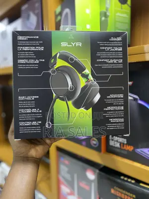 Skullcandy Slyr Multi-platform Wired Gaming Headset, Removable Mic,