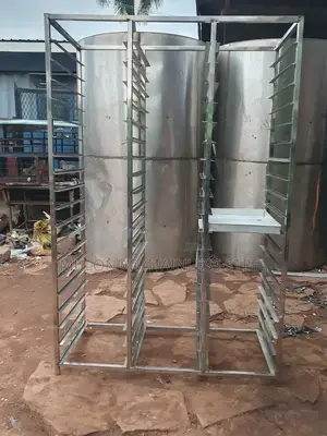 Commercial Stainless Bread Trolley Rack