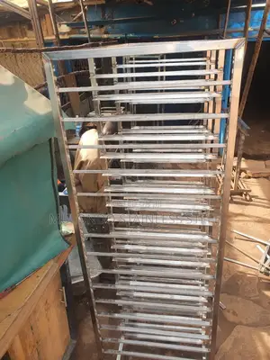 Commercial Stainless Bread Trolley Rack
