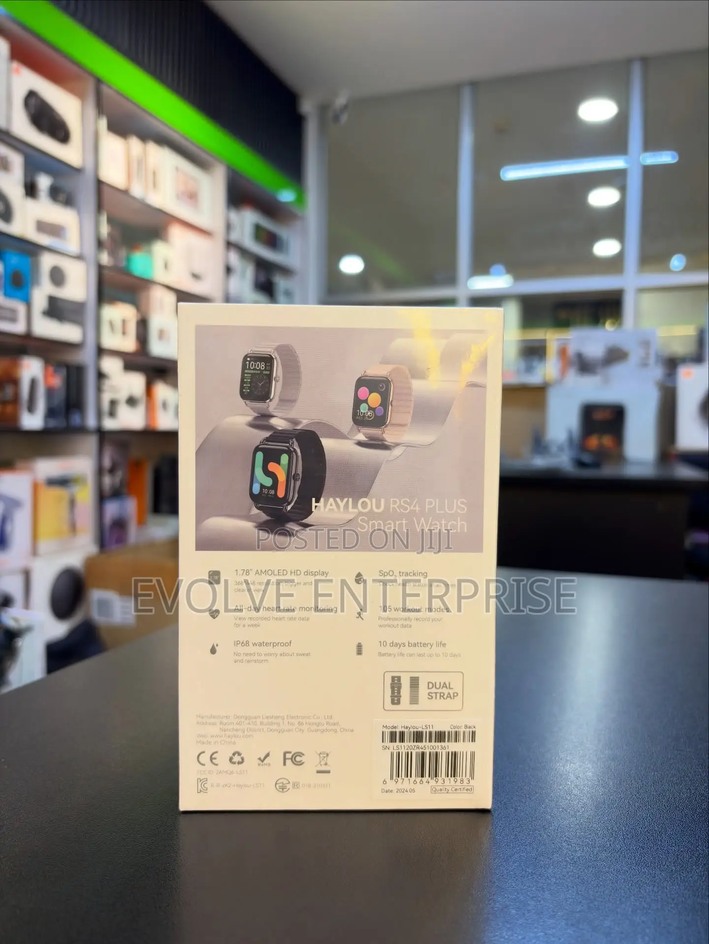 Haylou Rs4 Plus Smart Watch