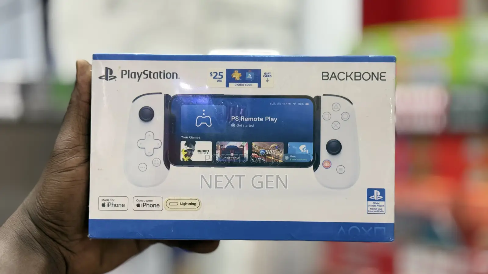 Backbone One Mobile Gaming Controller for iPhone 2nd Gen