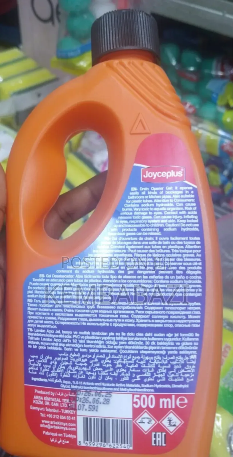 500ml Joyceplus Drain Opener