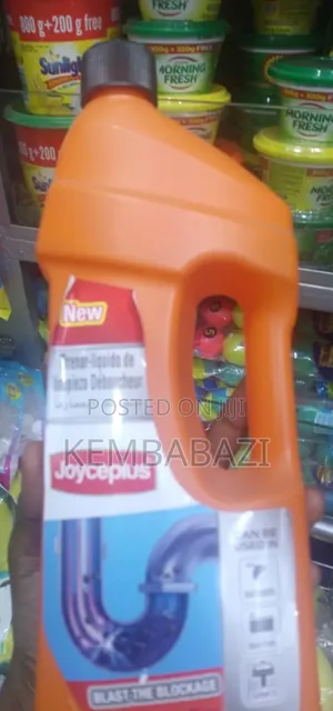 1litre Joyceplus Drain Opener.