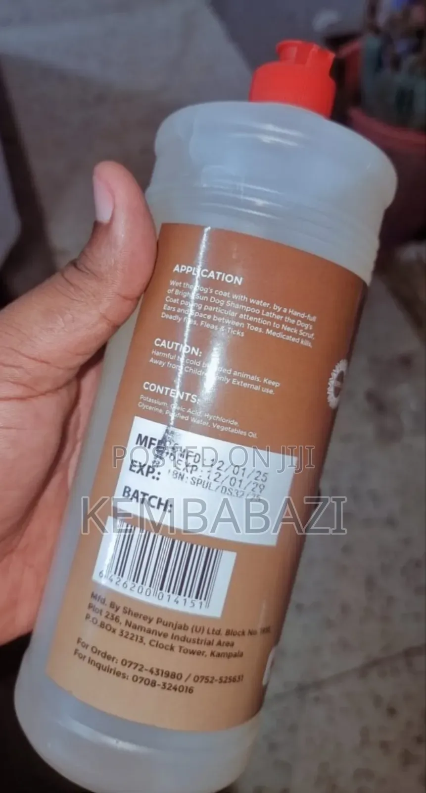 1litre Bright Sun Dog Shampoo