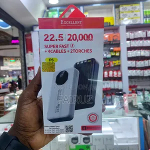 22.5w Excellent 20000mah Power Bank Fast Charger