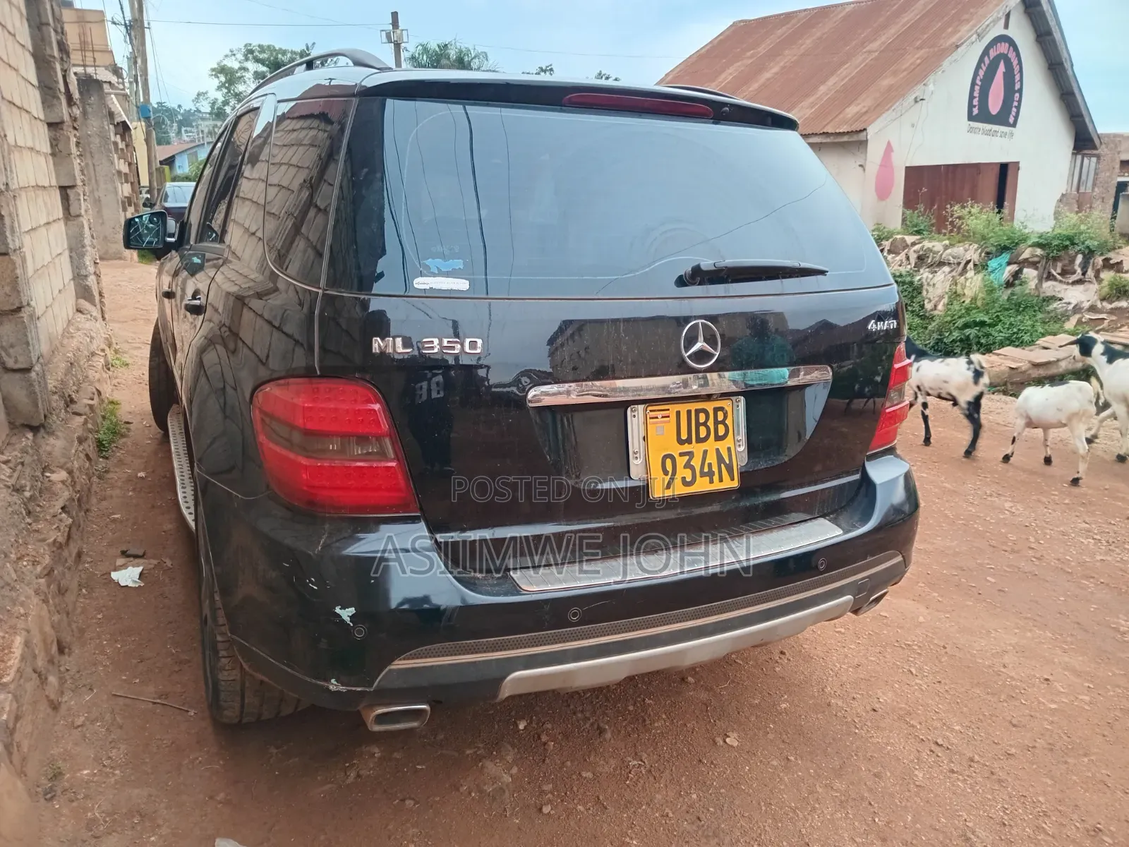 Mercedes-Benz M Class 2008 Black