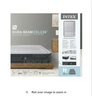 Intex Dura-Beam Deluxe Comfort Plush Elevated Airbed Series