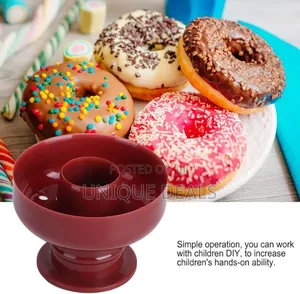Donut Cutters, 5 Pieces Round Baking Pan Baking Doughnut Diy