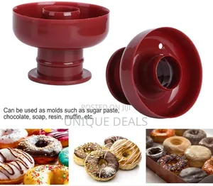 Donut Cutters, 5 Pieces Round Baking Pan Baking Doughnut Diy