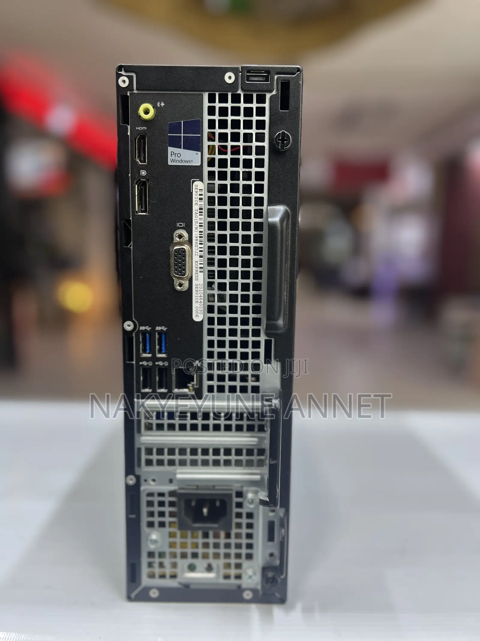 Desktop Computer Dell Optiplex 3040 4GB Intel Pentium SSD 128GB