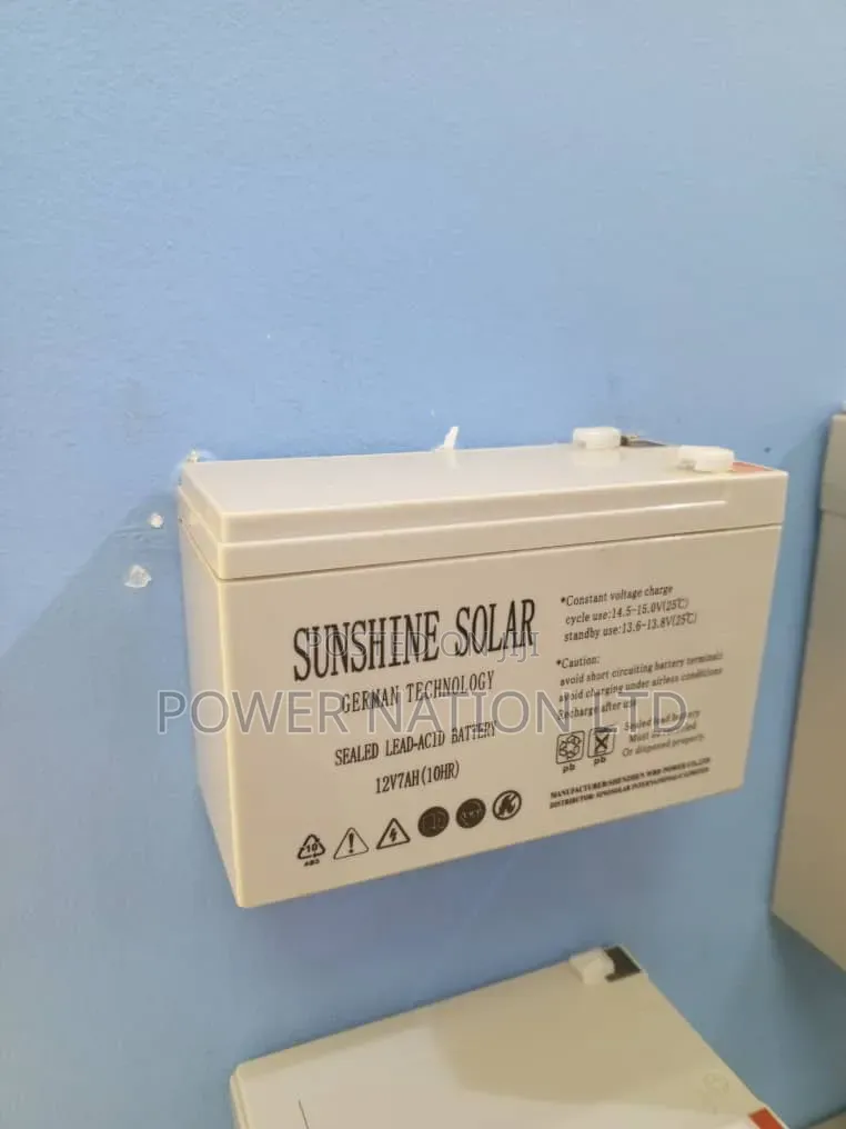 7ah Sunshine Battery