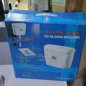 Delvte Squat Toilet Cistern Plastic Water Tank 3/6l