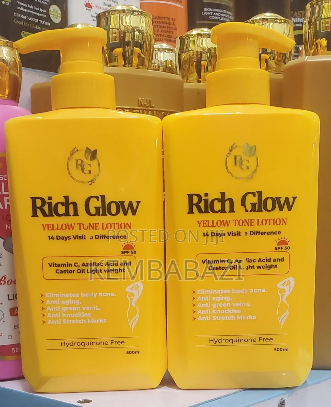 Rich Glow Yellow Tone Lotion