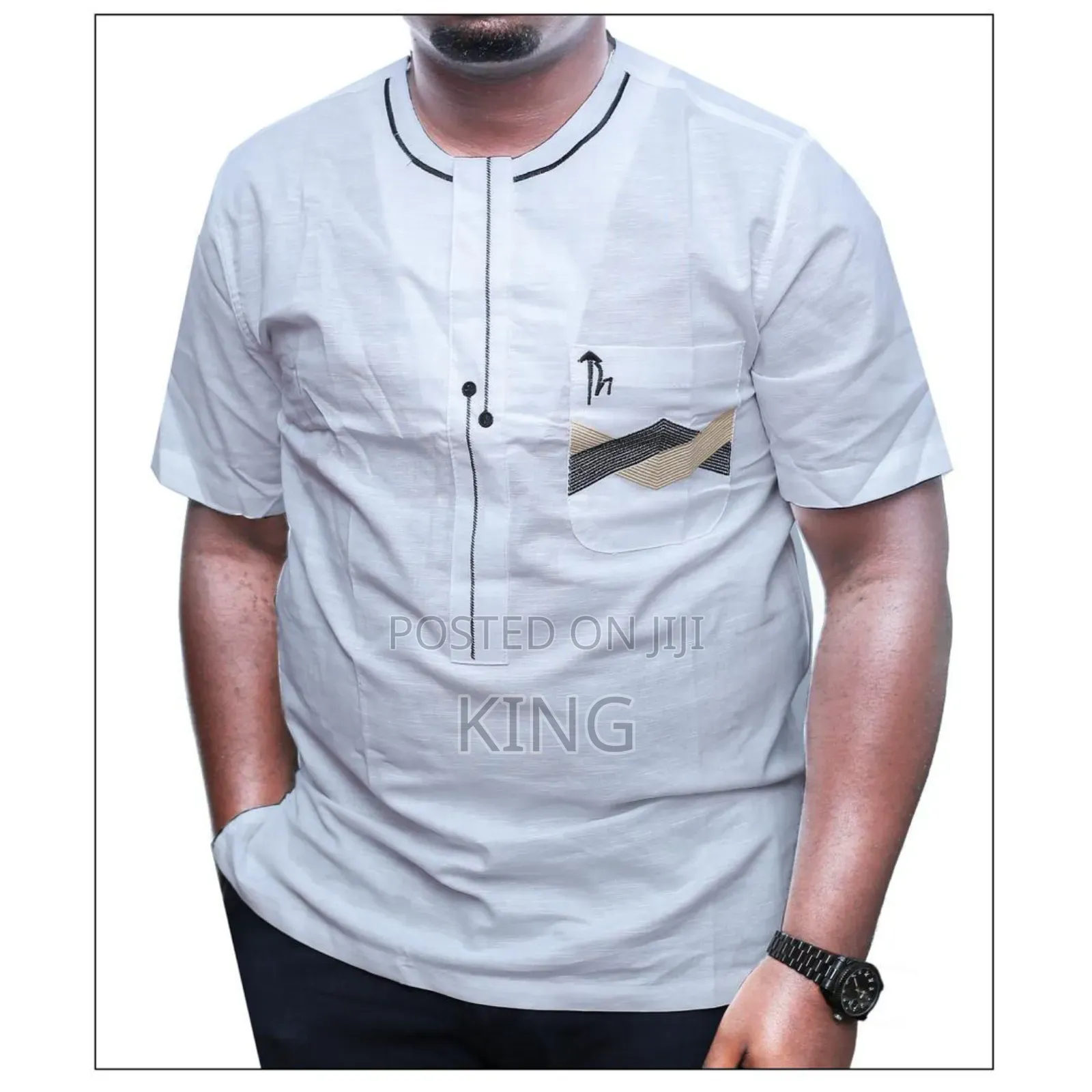 Unique African Print Kitengi Shirt