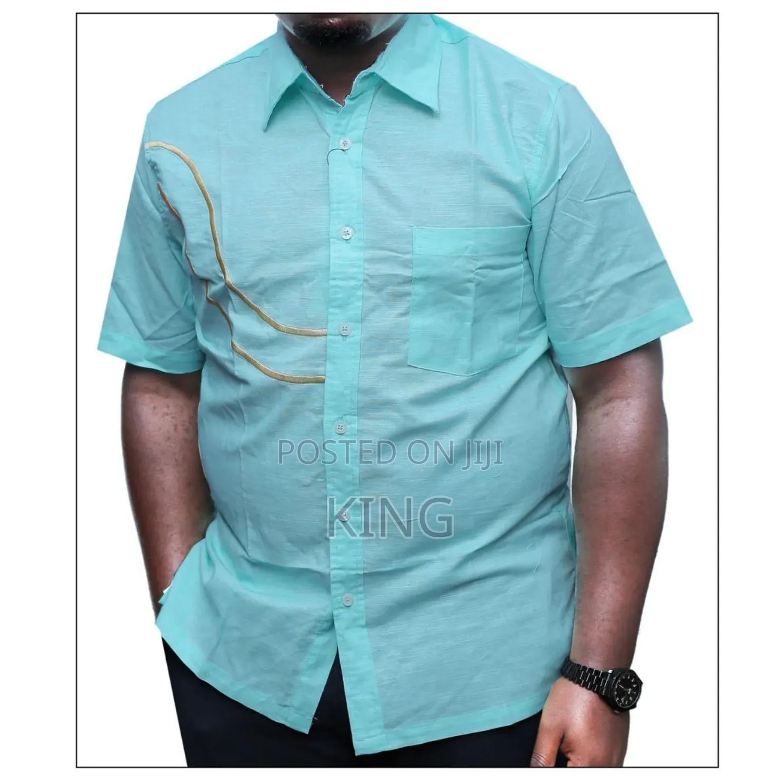 Unique African Print Kitengi Shirt