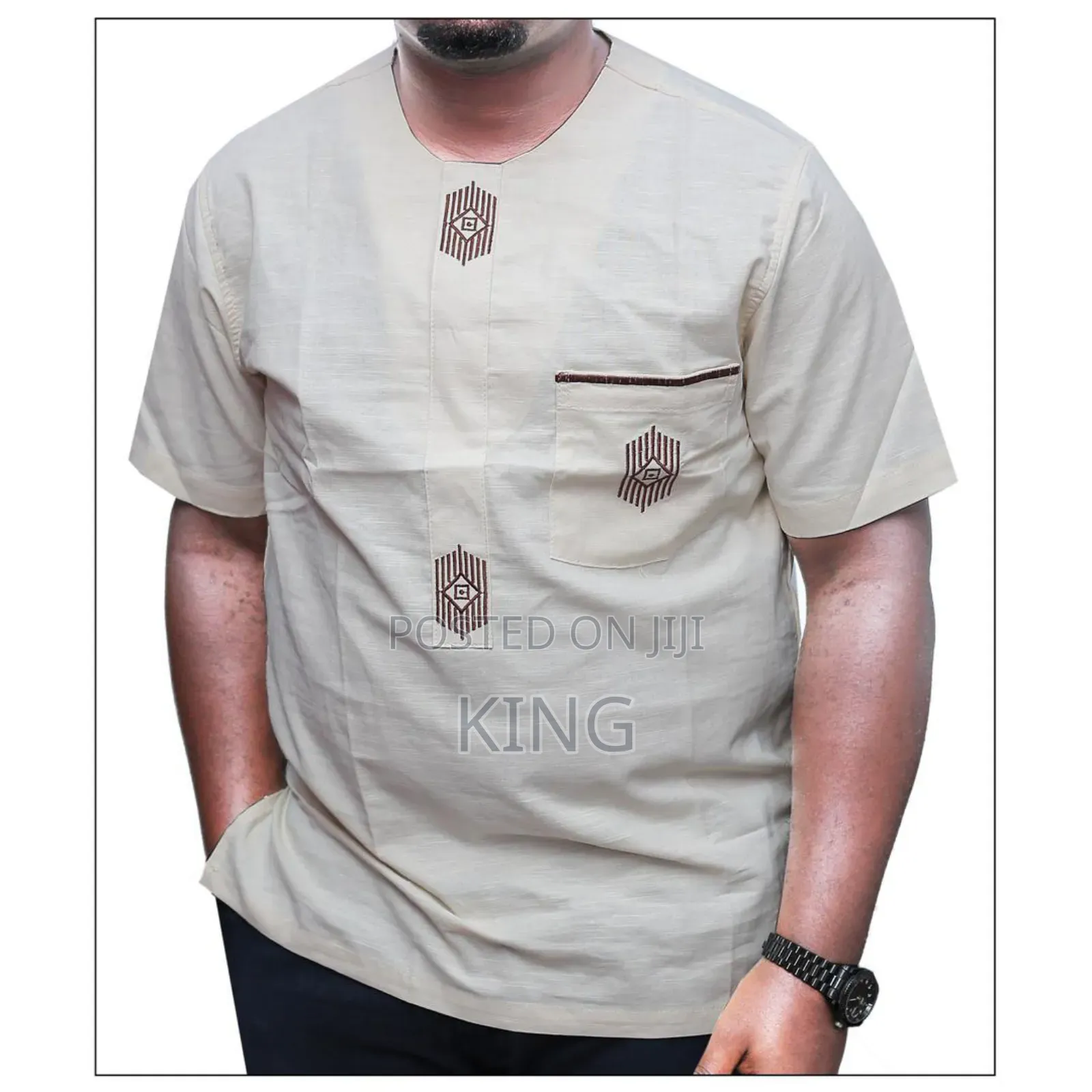 Unique African Print Kitengi Shirt