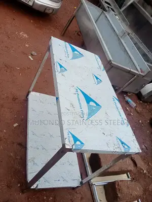 2_ Tray Stainless Steel Working Table