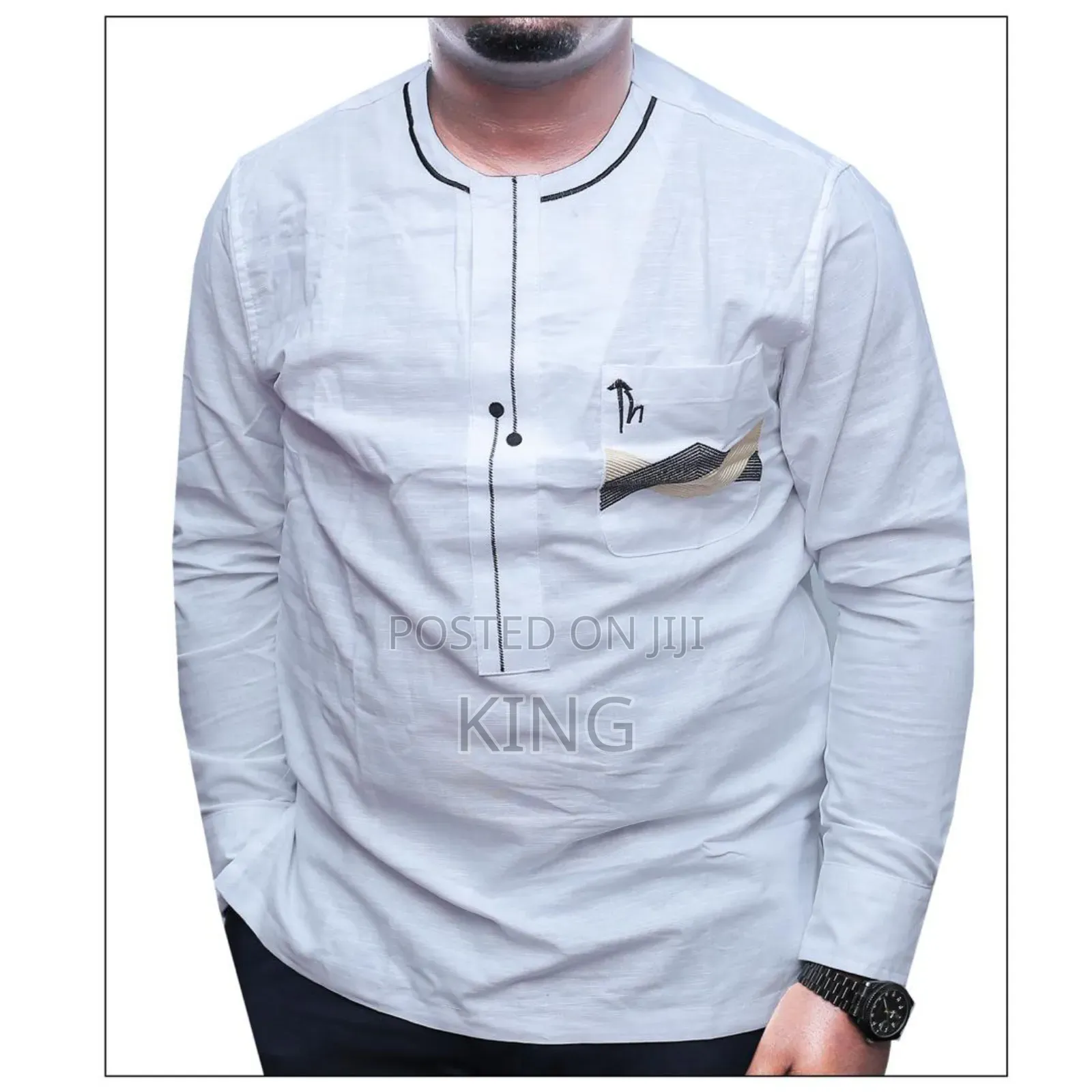 Chic African Attire Kitengi Shirt
