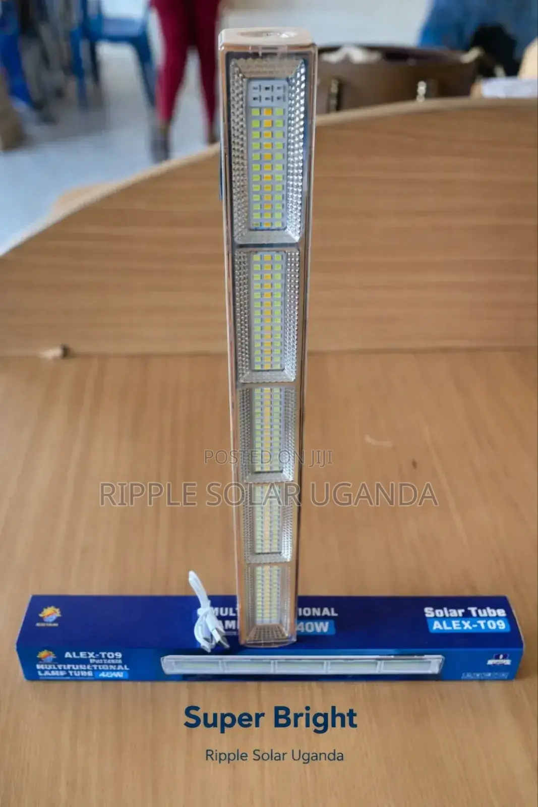 Portable 40w Rechargeable Led Tube Light – 6000mah
