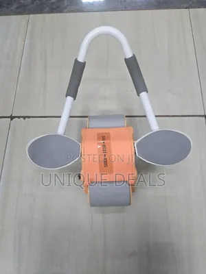 Ab Roller Set With Silent Knee Pad Mat for Exercise Gym