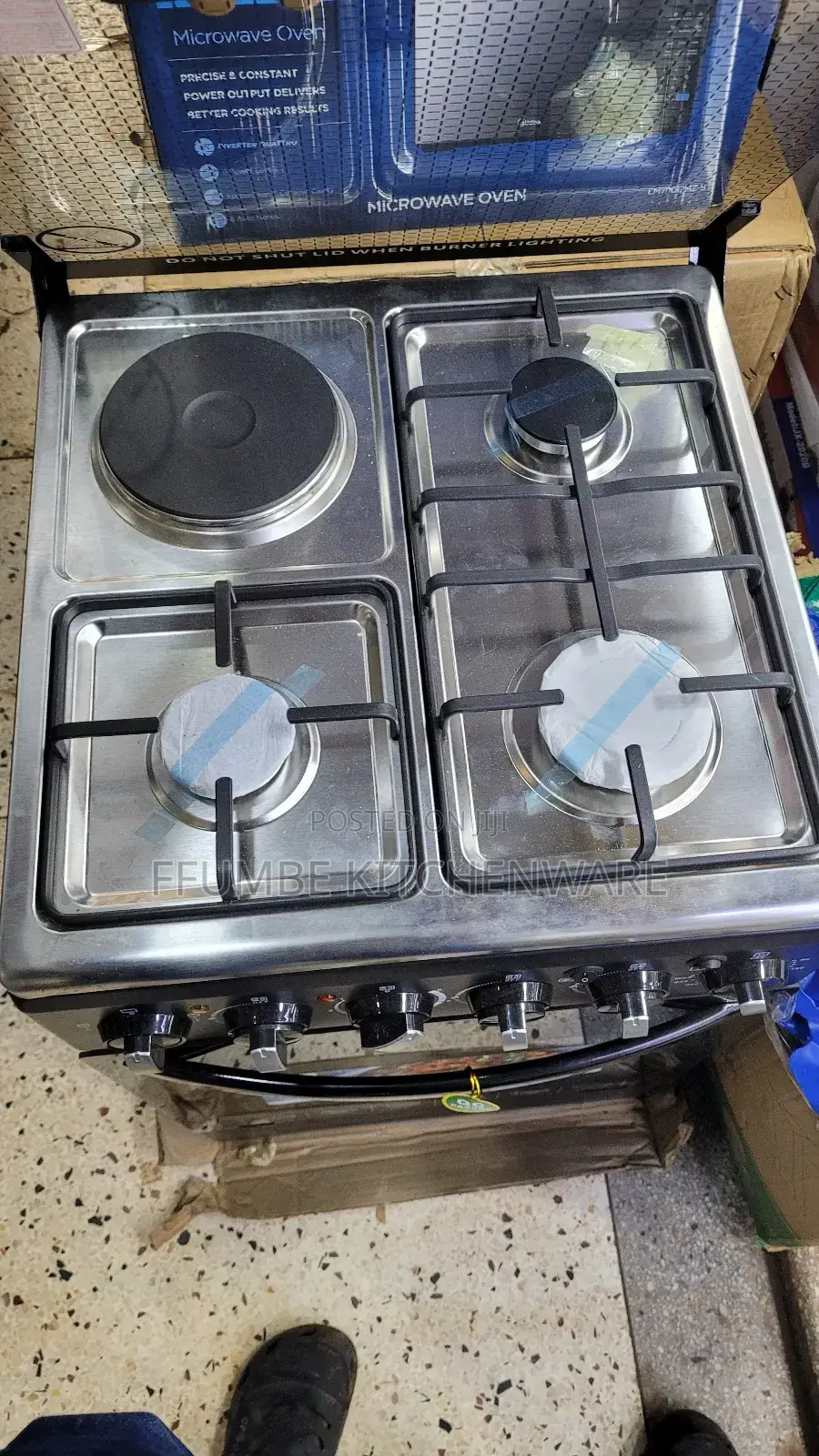 Gas Cooker 3 Plus 1