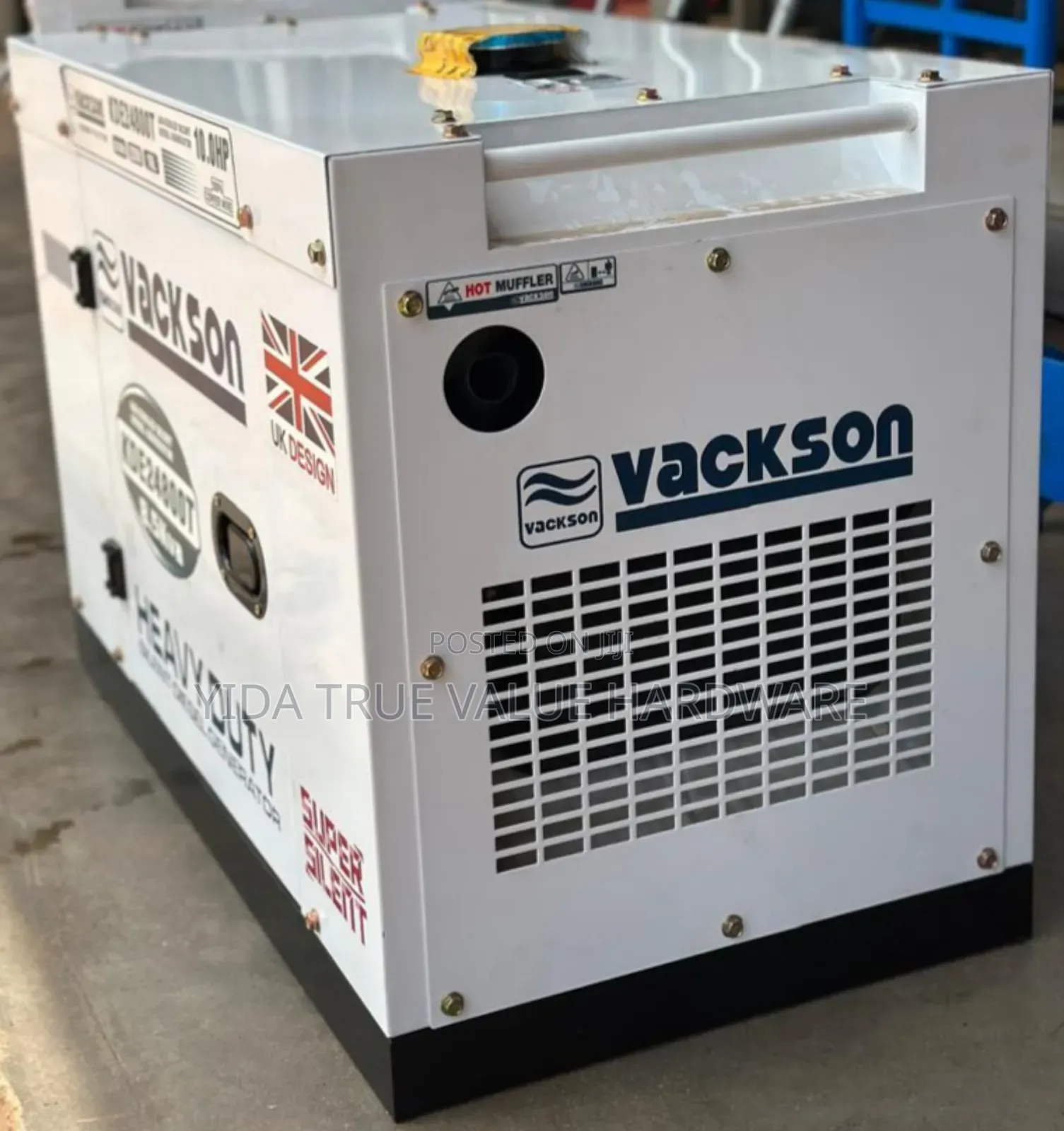Generator 8.5kva Vackson Uk Brand