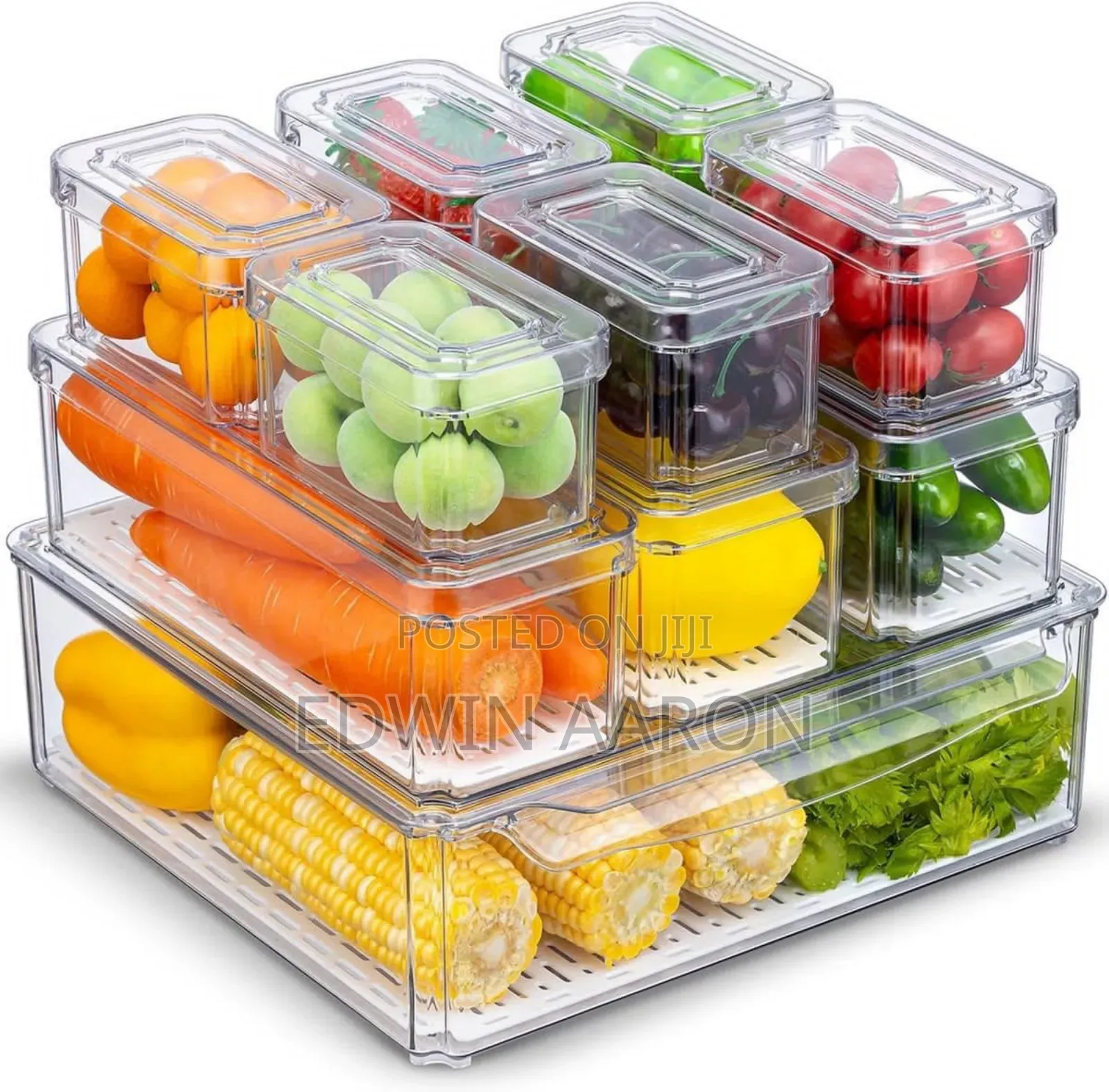 10pcs Refrigerator Storage Set